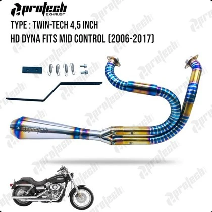 Dyna — Twin Tech 4.5 — Forward Control · Blue