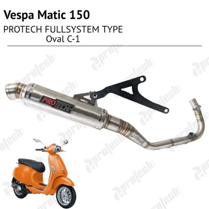 Vespa — Oval C-1 · Silver
