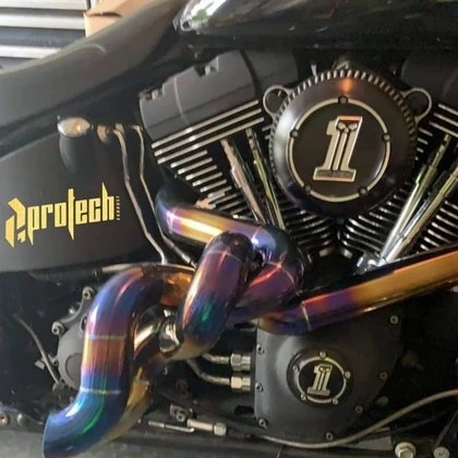 Sportster — Twisted Pipe · Blue — foto 4