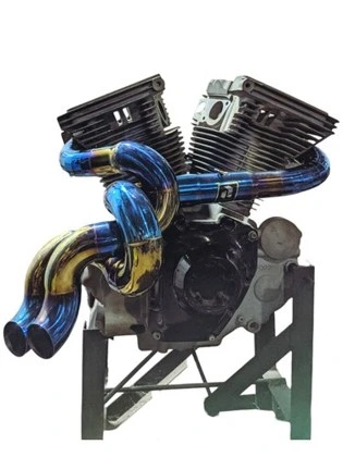 Sportster — Twisted Pipe · Blue — foto 2