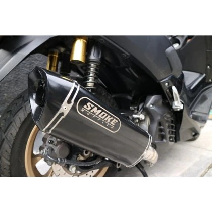 Yamaha NMAX — Smoke Muffler · Black