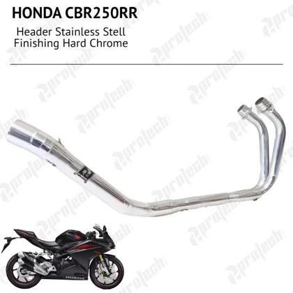 Honda CBR250RR — Header Stainless · Chrome