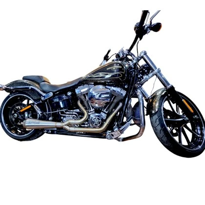 Softail TwinCam — 2 Into 1 — Breakout 2013–2017 · Silver