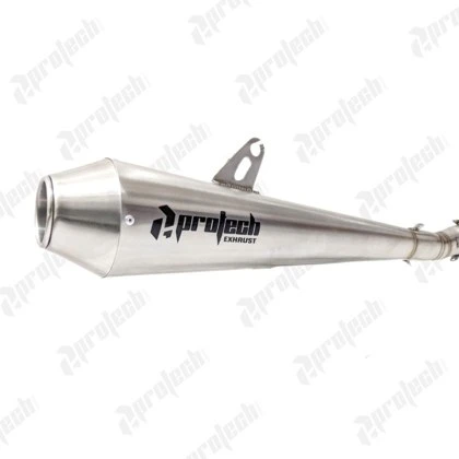 Silencer Universal — Jap Neo 38 mm · Panjang 40 cm · Silver — foto 2