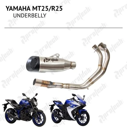 Yamaha MT25 / R25 — CH-1 Underbelly · Silver