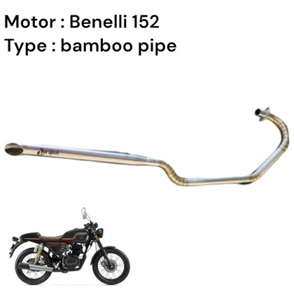 Benelli / Keeway 152 — Bamboo Pipe · Silver