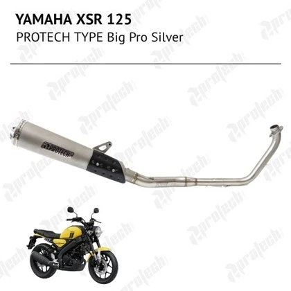 Yamaha XSR155 — Big Pro · Silver — foto 3