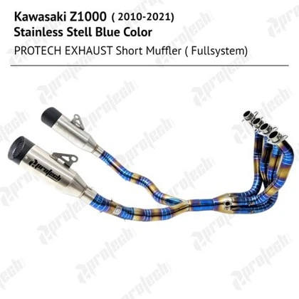 Kawasaki Z1000 — Shark SS · Blue Gold