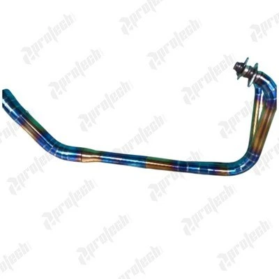 Kawasaki Ninja 400 / Z400 — Mid-pipe Inlet 51 mm · Blue Gold