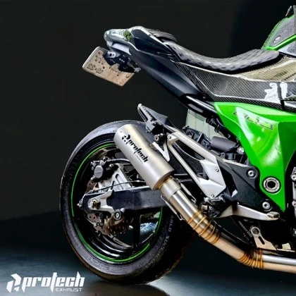 Kawasaki Z800 — Mid-pipe 3/4 Inlet 51 mm · Silver — foto 4
