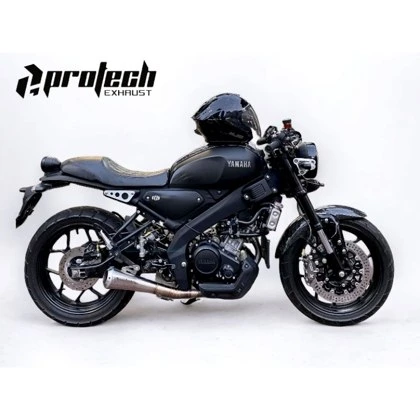 Yamaha XSR155 — Jap Neo Underbelly Short · Silver — foto 3