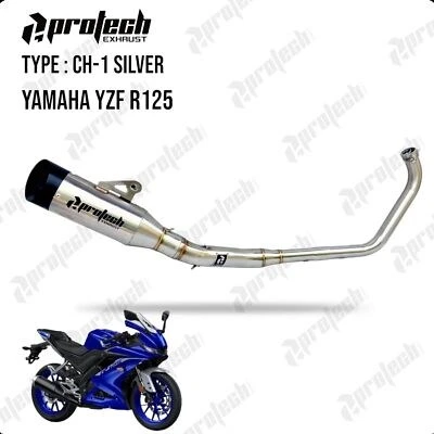 Yamaha YZF-R125 — CH-1 · Silver