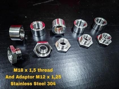 Sensor & Adaptor — Bung Sensor O2 — Pilihan Ukuran · Stainless — foto 3