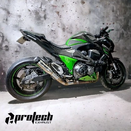 Kawasaki Z800 — Mid-pipe 3/4 Inlet 51 mm · Silver — foto 2