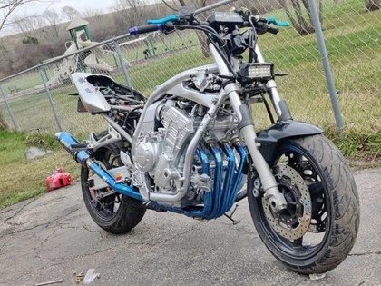 Yamaha FZ1 / Fazer — CH-1 · Blue Gold — foto 5