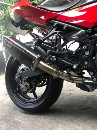 Kawasaki Ninja 250 / Z250 — Slip-on Setup · Sesuai foto