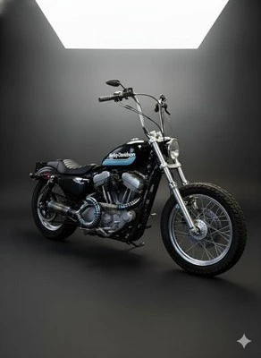 Sportster — V-Tech 4.5 — Forward Control · Silver — foto 4