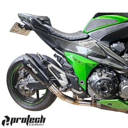 Kawasaki Z800 — Mid-pipe 3/4 Inlet 51 mm · Silver — foto 5