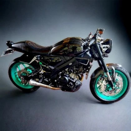 Yamaha XSR155 — Underbelly · Silver — foto 3