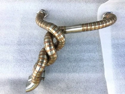 Sportster — Twisted Pipe · Silver