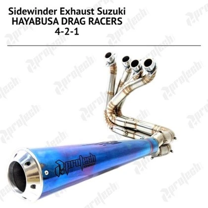 Suzuki Hayabusa — T-Winder 4–2–1 · Blue Gold