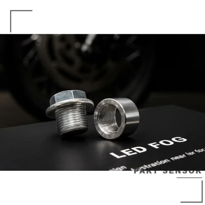 Sensor & Adaptor — Bung Sensor O2 M18 · Stainless — foto 2