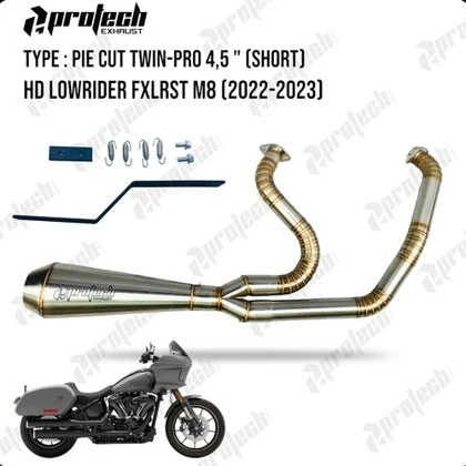 Softail M8 — Twin Pro 4.5 — Low Rider ST · Silver