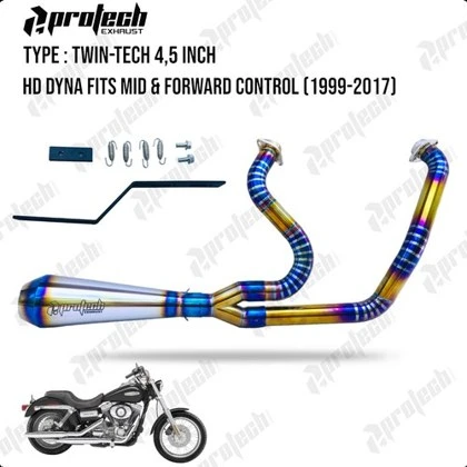 Dyna — Twin Tech 4.5 — Forward Control · Blue — foto 2