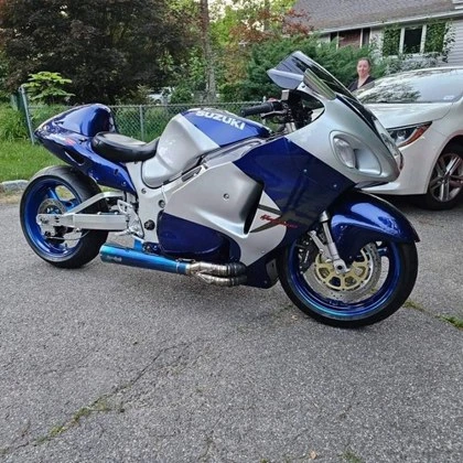 Suzuki Hayabusa — T-Winder 4–2–1 · Blue Gold — foto 4
