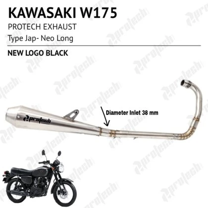 Kawasaki W175 — Jap Neo Long · Silver — foto 2