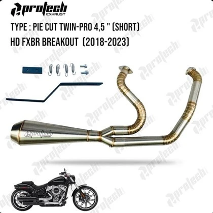 Softail M8 — Twin Pro 4.5 — Breakout · Silver — foto 2