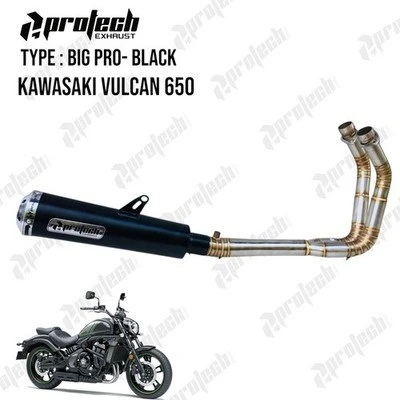 Kawasaki Vulcan 650 — PRO1 · Black