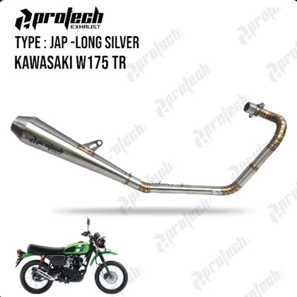 Kawasaki W175 TR — Jap Long · Silver
