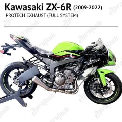 Kawasaki ZX-6R — SC-1 Full System · Black — foto 2