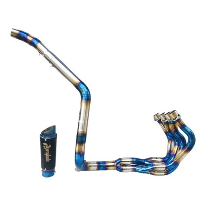 Honda CBR600RR — Header Full System · Blue Gold