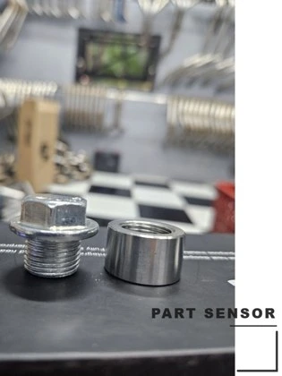 Sensor & Adaptor — Bung Sensor O2 M18 × 1.5 · Stainless — foto 2