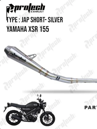 Yamaha XSR155 — Jap Short · Silver — foto 2