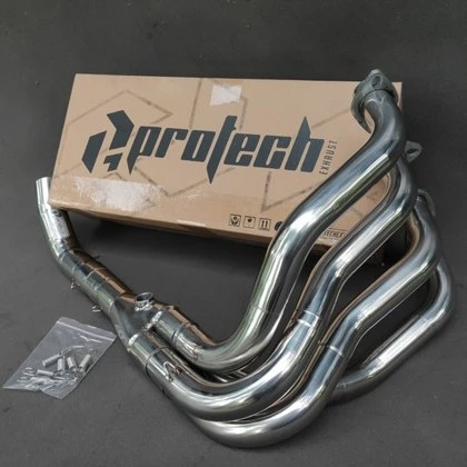 Kawasaki Z900 — Header Stainless · Silver — foto 5