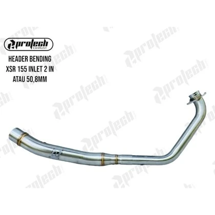 Yamaha XSR155 — Header Stainless · Silver