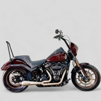 Softail M8 — 2 Into 1 — Low Rider / Street Bob · Silver — foto 2
