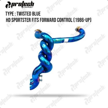 Sportster — Twisted Pipe · Blue — foto 5