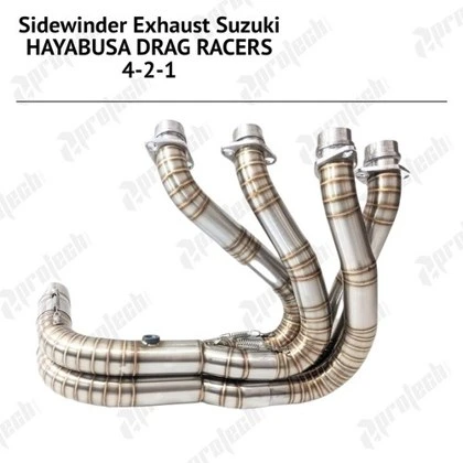 Suzuki Hayabusa — Header Sidewinder 4–2–1 · Silver